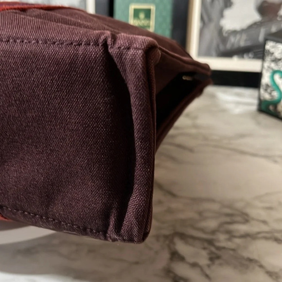 HERMES PM CANVAS TOTE BAG HAND STITCHED IN FRANCE - Picture 11 of 16